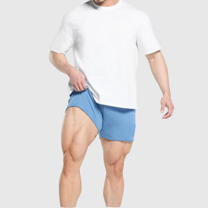 Men’s Athletic Shorts Cotton Gym Running Shorts Custom Logo Fitness Shorts OEM Supplier OEM - Product Image 4