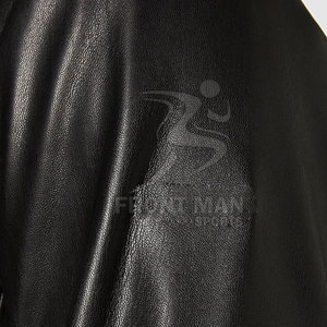 Chaqueta de Invierno para Hombre, Estilo Moderno, de Piel de Vaca, Cuello Alto, Alta Calidad, Transpirable, Ecológica, de Secado Rápido, Interior Suave, Casual - Product Image 4