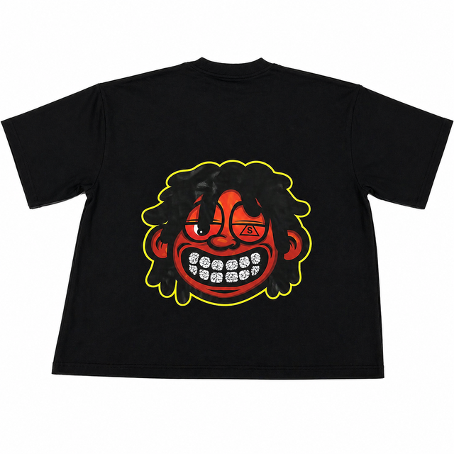 Mens Graphic T Shirt Oversized Streetwear Cotton Casual Printed Tee