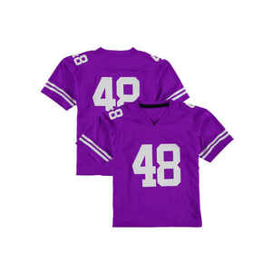 Camisetas de Fútbol Americano Sublimadas con Logotipo Personalizado, de Alta Calidad, Talla Grande, Corte Cuadrado, Malla Gruesa, Manga Corta - Product Image 6