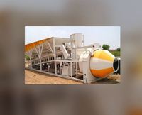 Machine à béton semi-automatique Akona avec PLC et moteur à essence 20 CV 1200 kg