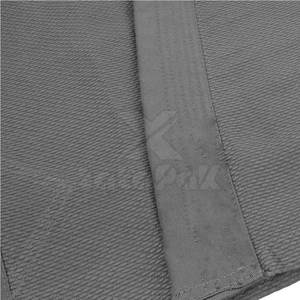 Uniforme de Karate Gris de Calidad Profesional, Duradero, Lavado, Elástico, 100% Algodón, Uniforme de Artes Marciales para Adultos - Product Image 3