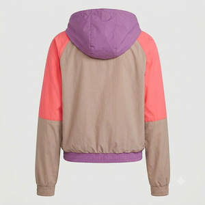Ensemble coupe-vent 2 pièces pour homme avec logo personnalisé, style vintage, imperméable et respirant, veste et short, streetwear outdoor - Product Image 4