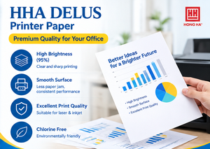 HONGHA Delus <b>Printer</b> <b>Paper</b> A4 70 Size : 210x297 mm Whiteness: 95% 70 gsm - Product Image 6