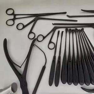 Juego de Laminectomía de Acero Inoxidable con Recubrimiento Negro, Instrumentos Quirúrgicos Ortopédicos de Calidad Alemana Premium, Agarre Quirúrgico GS-DF-0010 - Product Image 1