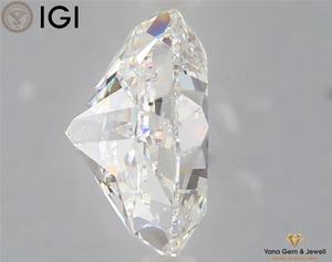 เพชรทรงคุชชั่น พร้อมใบรับรอง IGI น้ำหนัก 3.00 กะรัต เพชร CVD ผลิตในห้องปฏิบัติการ ความสะอาดระดับ VS1 สี E สำหรับจี้หรูหราอันน่าทึ่ง - Product Image 4