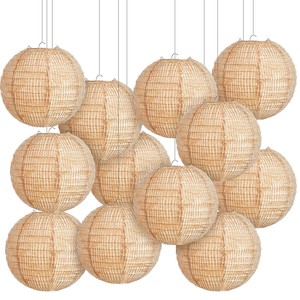 Handcrafted <b>Rattan</b> Pendant Lamps Wholesale | Natural Seagrass <b>Lanterns</b> India - Product Image 1