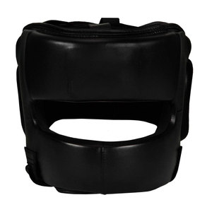 Dumela International High Quality Cowhide Breathable <b>Head</b> Guard Hook Loop Closure Basic Protection for Boxing MMA <b>Training</b> Adult - Product Image 2