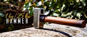 Custom OEM Steel Viking Hammer Handmade Carbon Steel with Hand Engraved Design Industrial Grade Multi-Purpose Wood Handle Hammer - Product Image 2