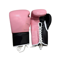 Ensemble de boxe sur mesure neuf, fabrication d'usine, dernier modèle, gants de boxe en cuir professionnels, protège-guêtres et protège-tête.