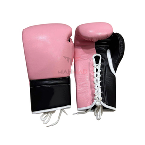 Brand New Custom Made Boxing Set Factory Manufacture Latest Model Pro Punching Leather Boxing Gloves Groin Guard And Head Gear - Product Image 2