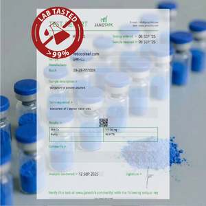 Péptidos de Cobre Azul GHK de Alta Pureza, Viales de 200 mg, Polvo a Granel para Formulación Cosmética, Reafirmante Corporal, Envío Seguro - Product Image 4