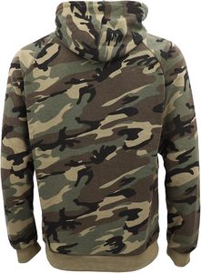 Suéter Holgado de Algodón 100% para Hombre, Estilo Urbano Americano, Patrón 3D de Camuflaje, Cuello Alto, Temporada Otoño - Product Image 4