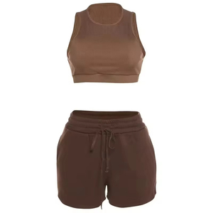 Ensemble de vêtements de sport respirants en dentelle de couleur personnalisée, sans couture, soutien-gorge de sport, leggings de yoga, ensemble de gym pour femmes - Product Image 5