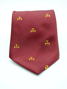 Corbata Tejida Royal Arch con Diseño de Triple Tau, de Alta Calidad, Hecha a Medida, Masónica, Nueva, Marca HRA, Personalizada para Hombres - Product Image 3