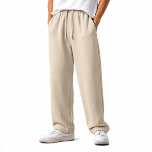 Men's Winter Fleece Sweatpants Oversized Loose Fit Warm Soft Fabric Casual Athletic Jogger Pants for <b>Running</b> Exercise Travel - Product Image 3
