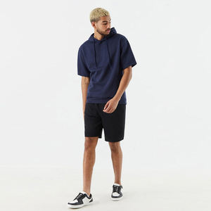 Oferta Especial: Sudadera con Capucha de Manga Corta para Hombre, 100% Algodón, Invierno, OEM, Fábrica de Pakistán, Impresión Digital, 2 Piezas, Colores Personalizados - Product Image 2