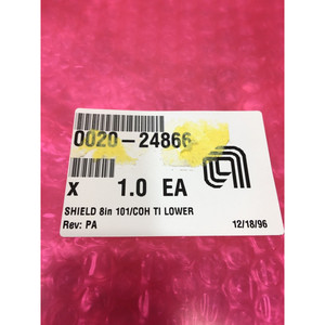 AMAT 0020-24866 SHIELD 8 101 COH TI LOWER, 123874 - Equipo y Piezas de Semiconductores de Confianza de Global Legacy Semiconductor - Product Image 1
