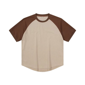 Camisetas Blancas de Algodón de Alta Calidad al por Mayor, Diseño Nuevo, Camisetas con Dobladillo Curvo Extra Grande para Hombre con Tu Logotipo - Product Image 5