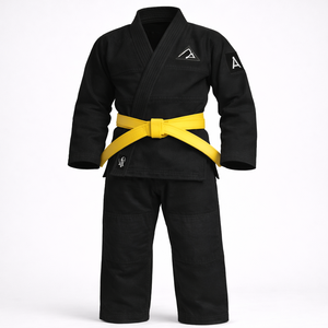 ชุดยูโด ยิวยิตสู สำหรับวัยรุ่น คุณภาพสูง 140 กรัม ผ้าฝ้าย 100% ไม่หดตัว พิมพ์ลายโลโก้ตามสั่งแบบขายส่ง - Product Image 4