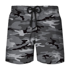 Shorts de Baño para Hombre 2024, Diseño Sólido con Impresión Digital Personalizada, Alta Calidad, Secado Rápido, Transpirables, para Playa y Fitness - Product Image 6