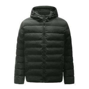 Nouveauté 2024 : Doudoune matelassée zippée confortable pour homme, personnalisable, en toile, col montant, style urbain, légère - Product Image 1