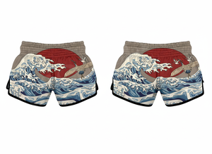Shorts de Muay Thai professionnels sur mesure, résistants, pour hommes, 100% polyester satiné, pour entraînement de kickboxing et arts martiaux - Product Image 2