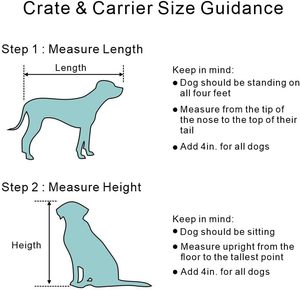 Dog Crate Furniture Wooden Dog Kennel for Medium Breed Indoor Wood Dog Cage Solid Adjustable Pet House with Tray Dog <b>Bed</b> - Product Image 6