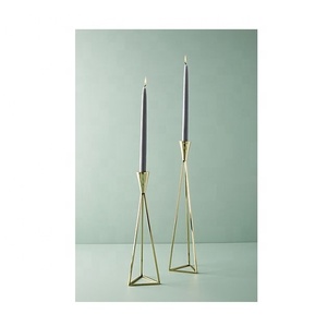 Bougeoir en laiton de haute qualité tendance avec haute finition vente chaude pour la maison et le restaurant pour Noël - Product Image 5