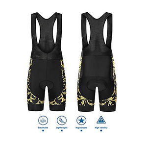 Conjuntos de Ciclismo Personalizados de Alta Calidad con Cuello Redondo, 100% Spandex/Poliéster, Antiolor, Impresión Digital, Sublimación de Logotipo, Culotes de Ciclismo - Product Image 3