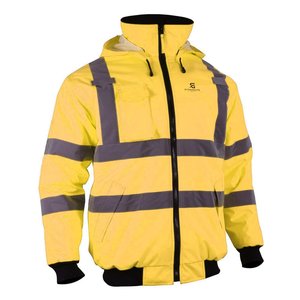 Men's <b>Hi</b> <b>Vis</b> <b>Waterproof</b> Construction Workwear Safety <b>Jacket</b> Reflective Winter Security Windproof Worker <b>Jacket</b> 2026 - Product Image 6