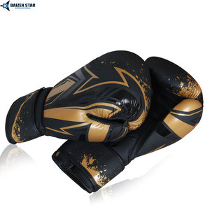 Gants de boxe en cuir PU OEM, gants d'entraînement absorbant les chocs pour la boxe, le MMA et la remise en forme - Product Image 4