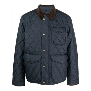 Chaquetas de Hombre Premium Ligeras y Transpirables de Algodón y Nailon a Cuadros, Tallas Grandes, Forro Polar Acolchado, Tejido Reversible - Product Image 1