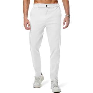 Pantalones informales de pana para hombre 2025, talla XL, 100% de algodón, antiarrugas, patrón recto, lavado de colores, plisado de rayas laterales - Product Image 4