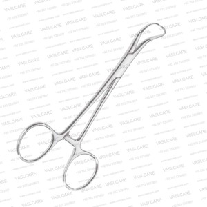 Pinzas para toallas Backhaus de 3-1/2″ (9cm) (14cm) de acero inoxidable con puntas afiladas superpuestas para draping quirúrgico - Product Image 3