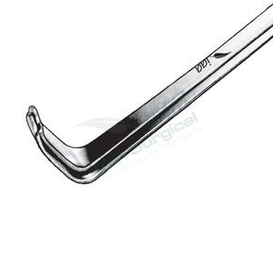 Hoogwaardige kwaliteit Langenbeck Retractor 10x6mm handmatig roestvrijstalen chirurgisch instrument basis van chirurgische instrumenten - Product Image 6