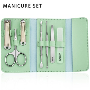 Professional High Quality Classic Stainless Steel <b>Manicure</b> Pedicure <b>Kit</b> 5 in 1 Nail Care Tools Set with Portable Case for Adults - Product Image 5