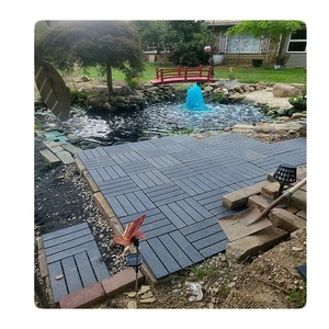 All Weather <b>Plastic</b> Waterproof Decking <b>Tiles</b> for Patio Balcony Backyard Outdoor Flooring Panels - Product Image 6