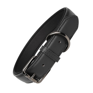 Collar de Cuero PU Ajustable y Duradero con Hebilla Metálica de Alta Calidad para Perros, Cinturón de Cuero Genuino de Lujo a Precio de Fábrica - Product Image 1