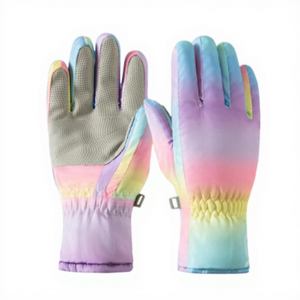 Guantes Clásicos de Invierno para Motociclismo, Ciclismo, Snowboard y Esquí, con Aislamiento Térmico y Pantalla Táctil, para Hombre, con Etiqueta Privada - Product Image 1