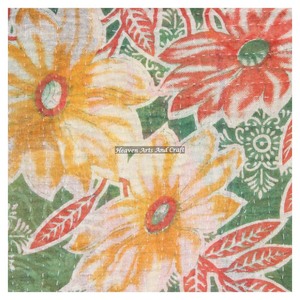 High Quality Vintage Kantha <b>Quilt</b> Lot of 50 Pieces Manufacturer Hand Stitched Ethnic Indian Reversible Lot Cotton Blanket Throw - Product Image 6