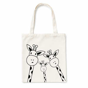 Bolsa de Mano Personalizada de Lona 100% Algodón |   Diseño de Letras Impresas, Reutilizables, Ecológicos, para Compras, Regalos, Promociones, Eventos, Marca - Product Image 1