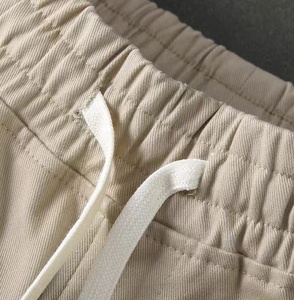 Pantalones Cortos Cargo Personalizados para Hombre, Pantalones Cortos de Verano para Playa, Algodón Casual, Cintura Elástica con Cordón, Transpirables, para Trabajo, Venta al Por Mayor - Product Image 5