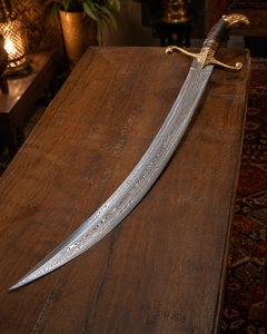 Épée de Damas très demandée, acier forgé à la main, OEM ODM, couteau écologique, qualité supérieure, meilleure épée de Damas artisanale - Product Image 6