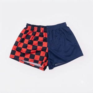 Pantalones Cortos de Rugby Personalizados con Nuevo Diseño, Estampado Personalizado AU Footy, 100% Poliéster Antibacterial, Cintura Elástica, Logotipo y Color Personalizados - Product Image 2