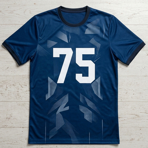 Maillots de football numérotés pour équipes, 100 % polyester, imprimés, unisexe, vêtements de sport, maillots de football par sublimation - Product Image 2