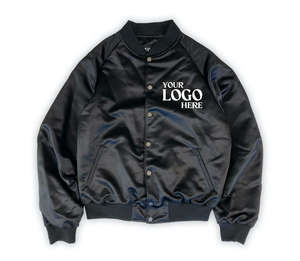 Chaqueta de vuelo MA1 con logotipo personalizado para hombre, chaqueta bomber americana de béisbol a prueba de viento de alta calidad para hombre - Product Image 1