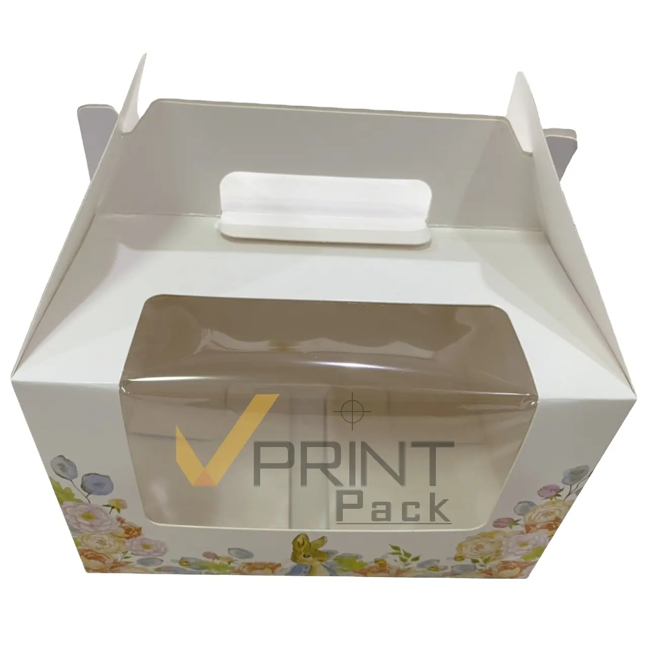 खाद क्राफ्ट कागज बक्से माल पैकेजिंग के लिए इस्तेमाल किया, केक, खाद्य, डोनट, कप केक, वियतनाम से कैंडी कंपनी
