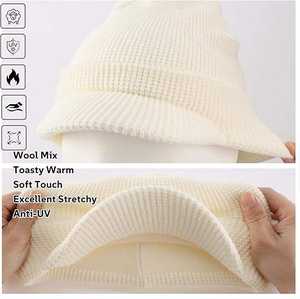 Cozy Warm Knit Beanie <b>Cap</b> Soft Textured Urban Luxury Design for <b>Winter</b> Street Fashion - Product Image 2