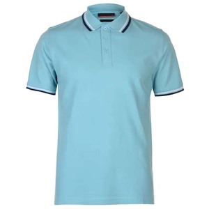 Polo de Alta Calidad 100% Algodón para Hombre, Venta al Por Mayor, Tallas Grandes, Transpirable, Diseño Sólido, Estilo Casual - Product Image 3